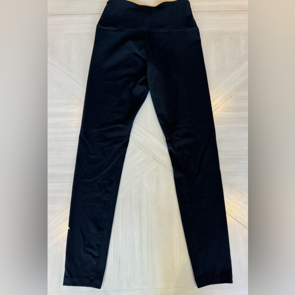 Victoria Secret - PINK COTTON HIGH-WAIST LEGGINGS - Black - Sz M - LIKE NEW!!! - Picture 6 of 12